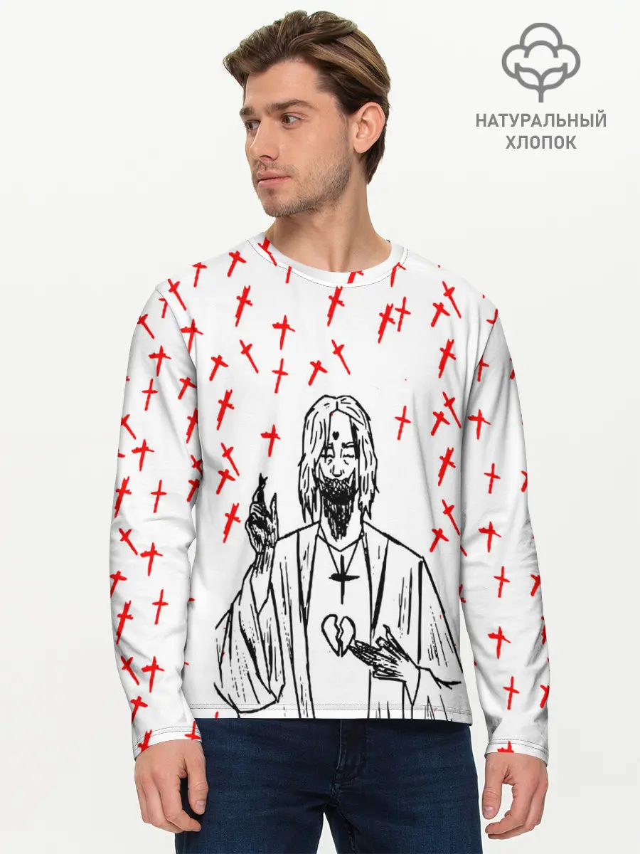 Мужской лонгслив базовый / GHOSTEMANE (P007_P004ooo2746195, P004ooo2746195)