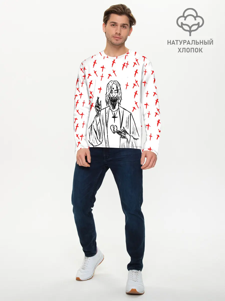 Мужской лонгслив базовый / GHOSTEMANE (P007_P004ooo2746195, P004ooo2746195)