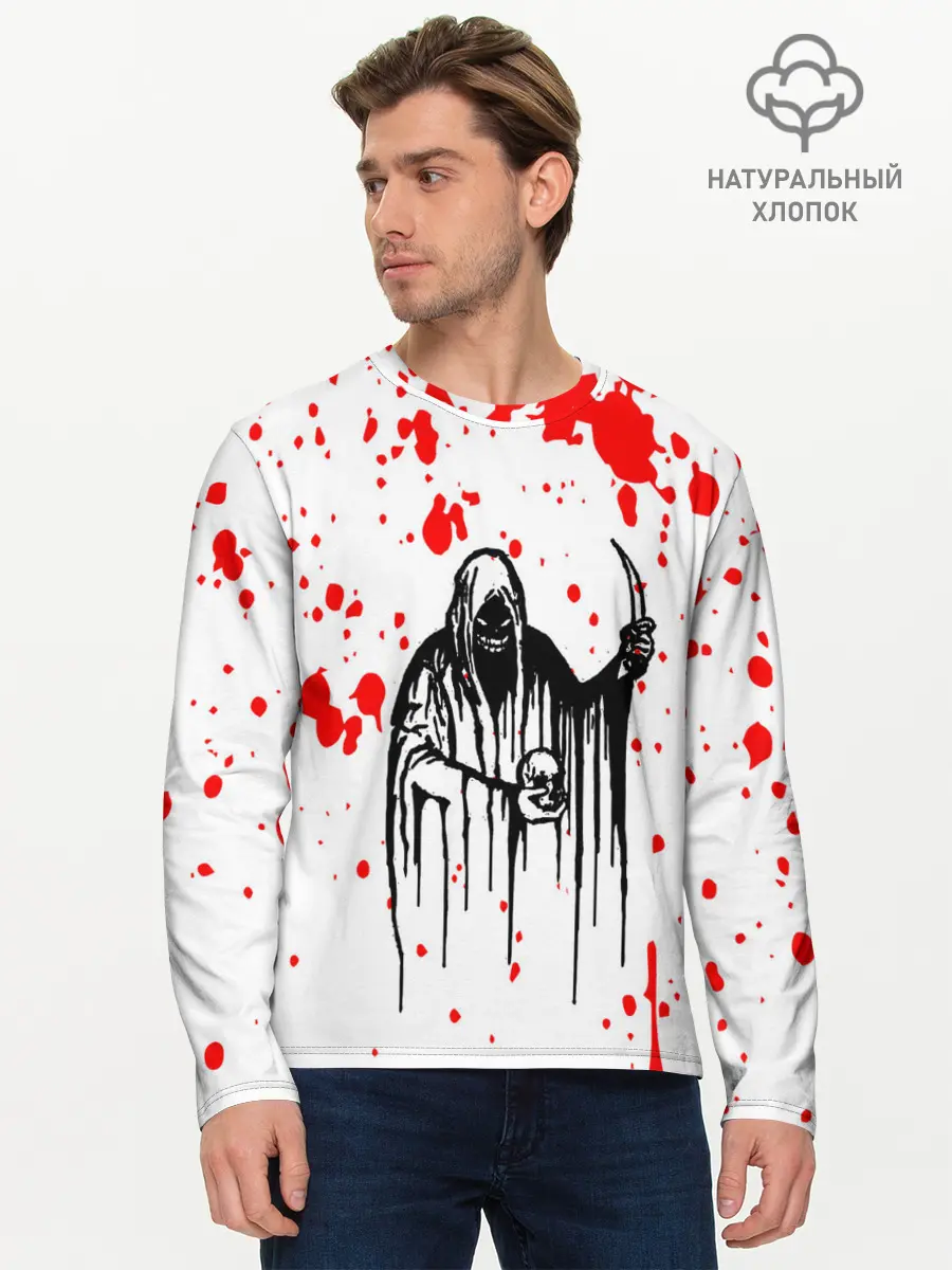 Мужской лонгслив базовый / GHOSTEMANE (P007_P004ooo2746199, P004ooo2746199)