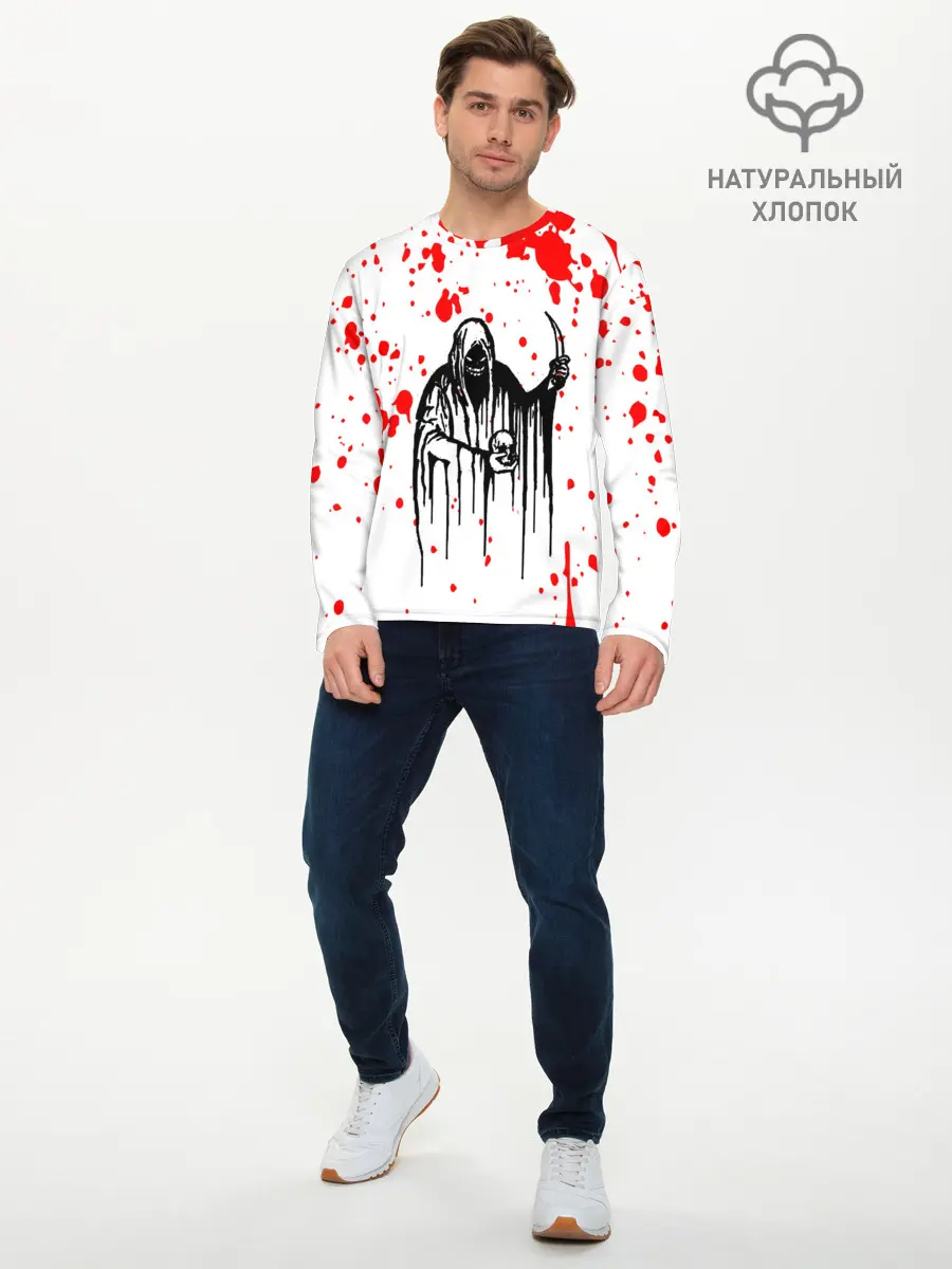 Мужской лонгслив базовый / GHOSTEMANE (P007_P004ooo2746199, P004ooo2746199)