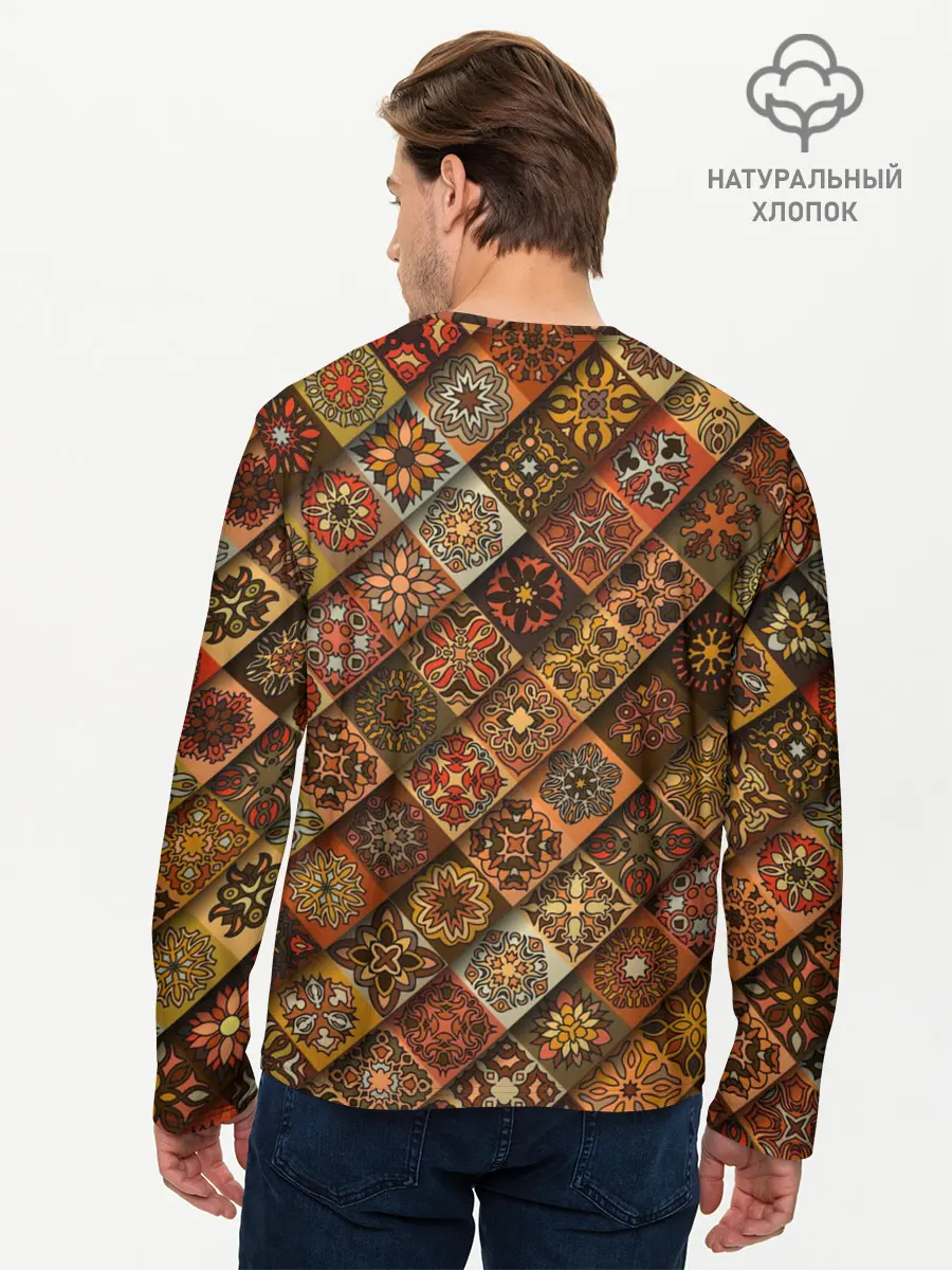 Мужской лонгслив базовый / СЛАВЯНСКАЯ СИМВОЛИКА (P007_P004ooo2746467, P004ooo2746467)