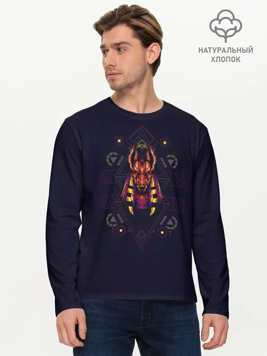 Мужской лонгслив базовый / PHARAOH (P007_P004ooo2746853, P004ooo2746853)