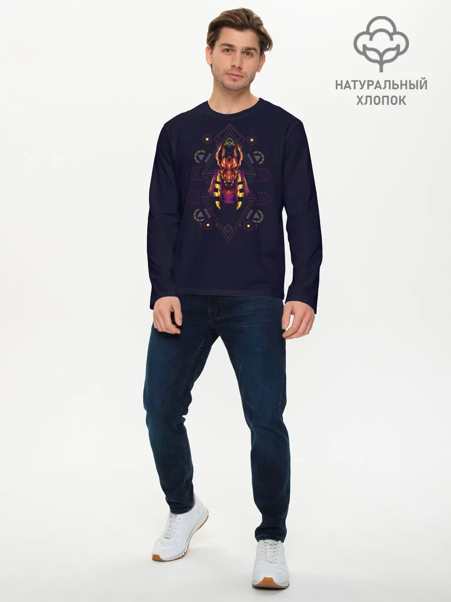 Мужской лонгслив базовый / PHARAOH (P007_P004ooo2746853, P004ooo2746853)