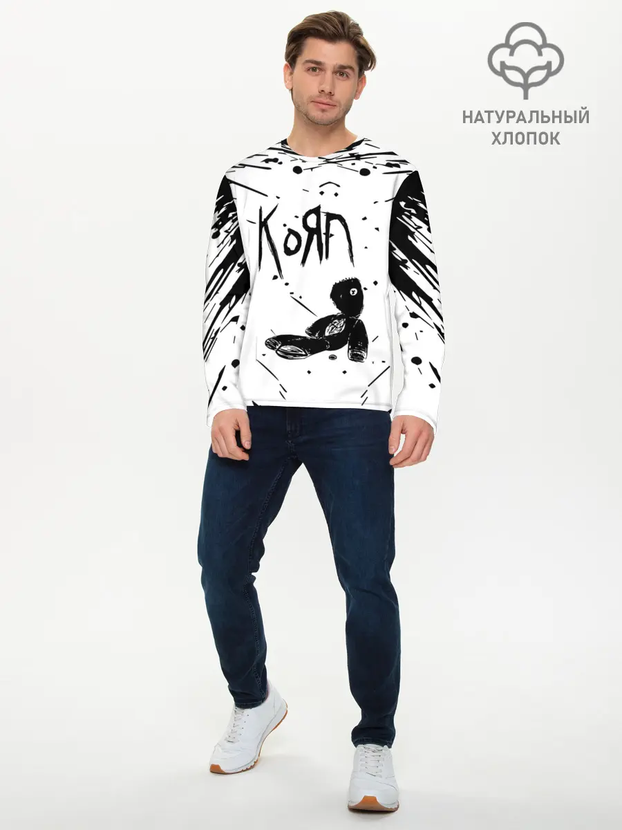 Мужской лонгслив базовый / korn (P007_P004ooo2749185, P004ooo2749185)