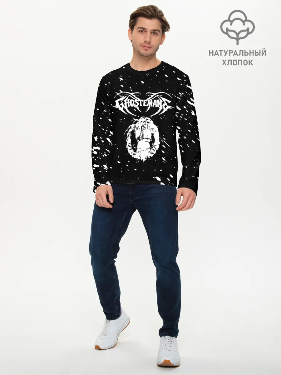 Мужской лонгслив базовый / GHOSTEMANE (P007_P004ooo2748457, P004ooo2748457)