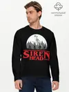 Мужской лонгслив базовый / Siren Head (P007_P004ooo2750357, P004ooo2750357)