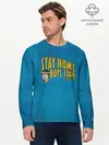 Мужской лонгслив базовый / Stay home boys club (P007_P004ooo2750687, P004ooo2750687)