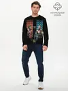 Мужской лонгслив базовый / KHABIB VS. GAETHJE (P007_P004ooo2751053, P004ooo2751053)