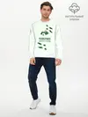 Мужской лонгслив базовый / Енот (P007_P004ooo2752695, P004ooo2752695)