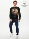 Мужской лонгслив базовый / Хабиб Нурмагомедов - Король v2 (P007_P004ooo2754471, P004ooo2754471)