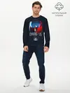 Мужской лонгслив базовый / AMONG US (P007_P004ooo2754895, P004ooo2754895)