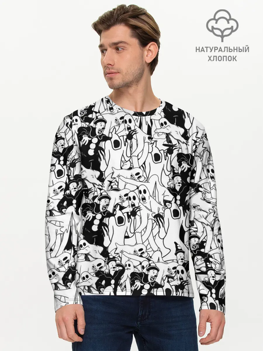 Мужской лонгслив базовый / GHOSTEMANE (P007_P004ooo2755895, P004ooo2755895)