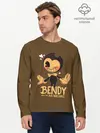 Мужской лонгслив базовый / Bendy And The Ink Machine (P007_P004ooo2756603, P004ooo2756603)
