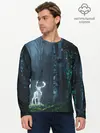 Мужской лонгслив базовый / Олень (P007_P004ooo2761095, P004ooo2761095)