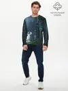 Мужской лонгслив базовый / Олень (P007_P004ooo2761095, P004ooo2761095)