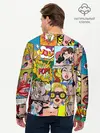Мужской лонгслив базовый / Pop Art (P007_P004ooo2762805, P004ooo2762805)