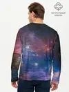 Мужской лонгслив базовый / Glitch space (P007_P004ooo2762995, P004ooo2762995)