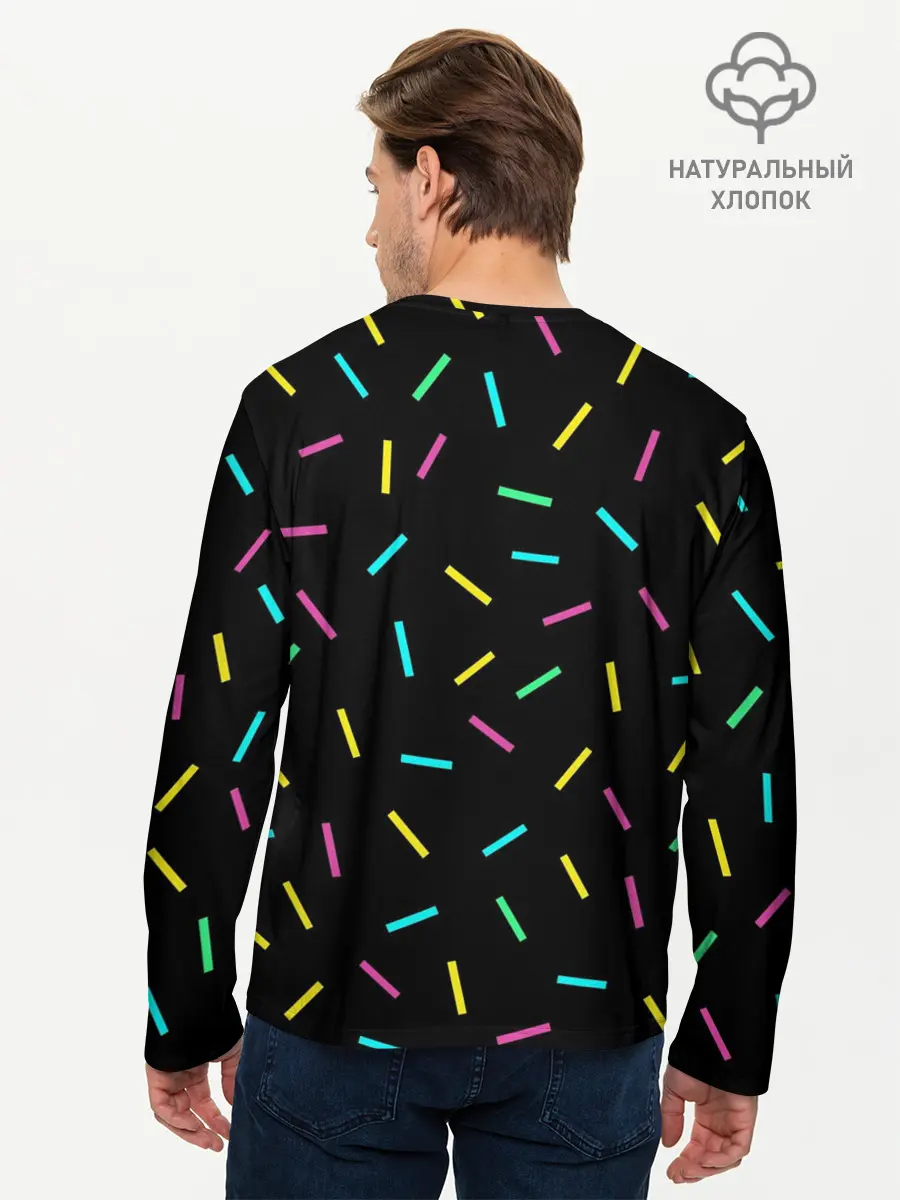 Мужской лонгслив базовый / Party (P007_P004ooo2765577, P004ooo2765577)