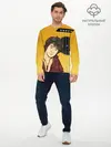 Мужской лонгслив базовый / Виктор Робертович Цой (P007_P004ooo2768999, P004ooo2768999)