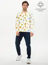 Мужской лонгслив базовый / Baked Goods Pattern (P007_P004ooo2775431, P004ooo2775431)