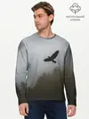 Мужской лонгслив базовый / Орёл над лесом (P007_P004ooo2775457, P004ooo2775457)