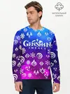 Мужской лонгслив базовый / GENSHIN IMPACT (P007_P004ooo2774685, P004ooo2774685)