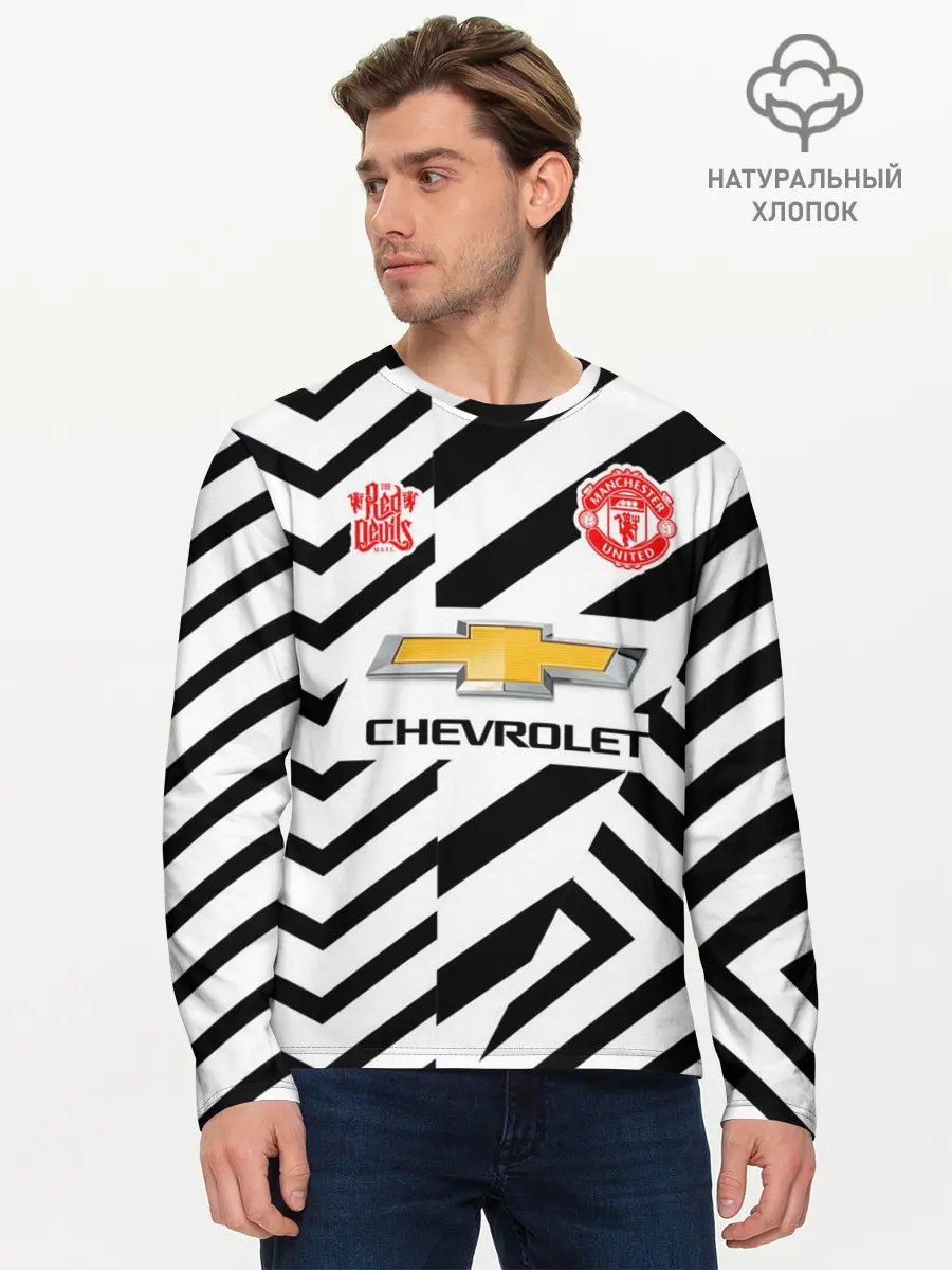 Мужской лонгслив базовый / MANCHESTER UNITED 20/21 (P007_P004ooo2776073, P004ooo2776073)
