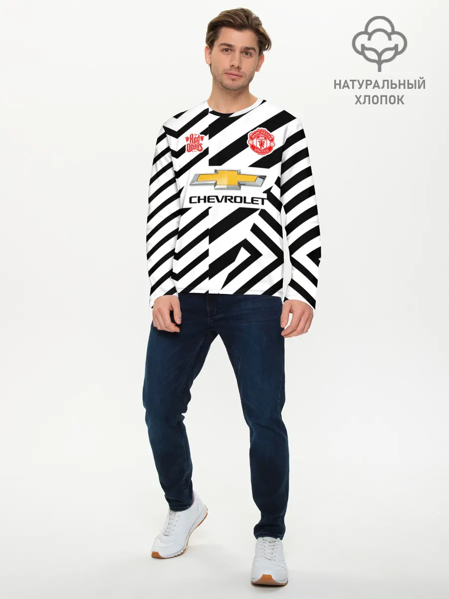 Мужской лонгслив базовый / MANCHESTER UNITED 20/21 (P007_P004ooo2776073, P004ooo2776073)