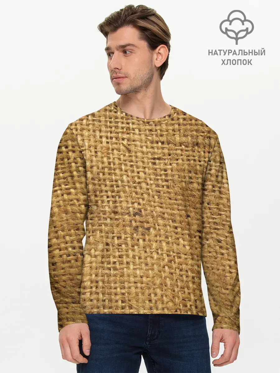 Мужской лонгслив базовый / Мешок (P007_P004ooo2780429, P004ooo2780429)