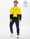 Мужской лонгслив базовый / Пикачу пика-пика (P007_P004ooo2781013, P004ooo2781013)