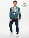 Мужской лонгслив базовый / Экраноплан Лунь №1 (P007_P004ooo2781087, P004ooo2781087)
