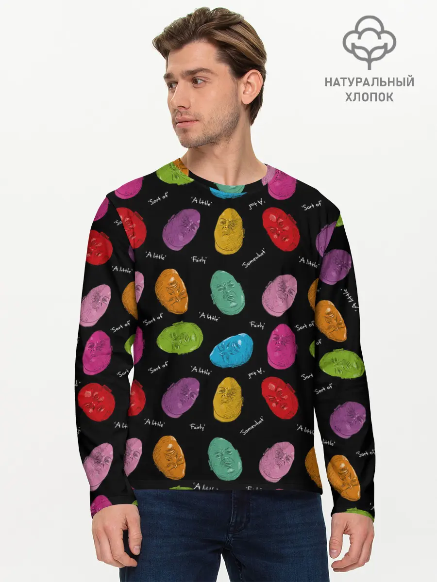 Мужской лонгслив базовый / Хьюэлл Бабино (P007_P004ooo2780151, P004ooo2780151)