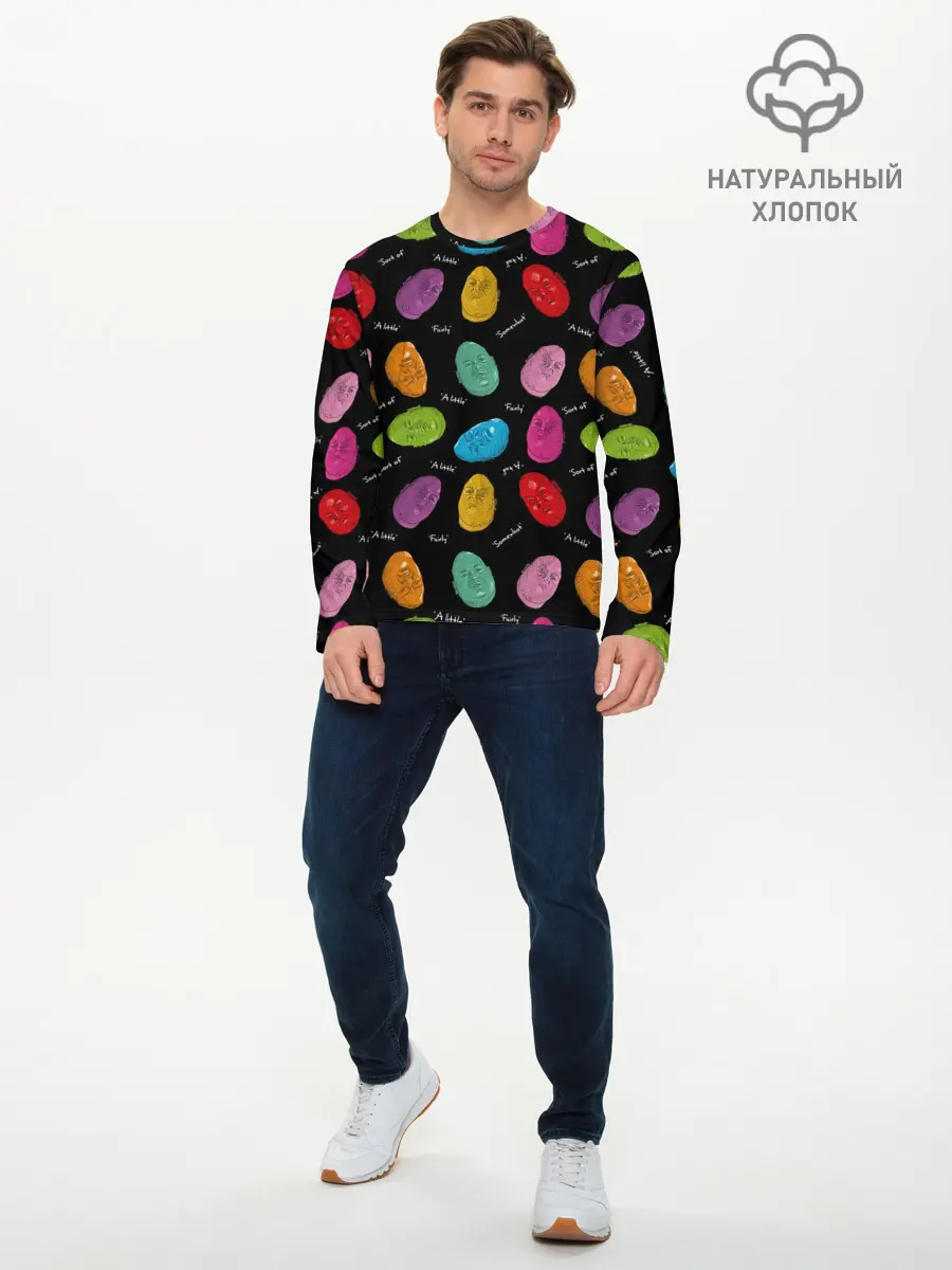Мужской лонгслив базовый / Хьюэлл Бабино (P007_P004ooo2780151, P004ooo2780151)