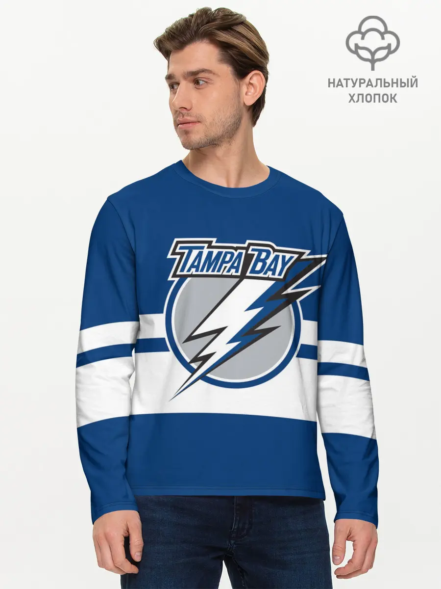 Мужской лонгслив базовый / TAMPA BAY LIGHTING (P007_P004ooo2781835, P004ooo2781835)