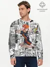 Мужской лонгслив базовый / Хината Се Haikyu! (P007_P004ooo2781945, P004ooo2781945)