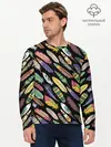 Мужской лонгслив базовый / Feathers 2022 (P007_P004ooo2782067, P004ooo2782067)