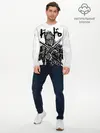 Мужской лонгслив базовый / Кайман с мечами Дорохедоро (P007_P004ooo2784193, P004ooo2784193)
