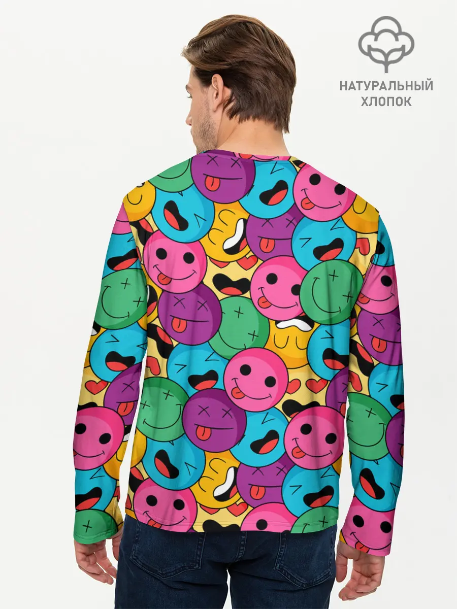 Мужской лонгслив базовый / Pattern (P007_P004ooo2783489, P004ooo2783489)