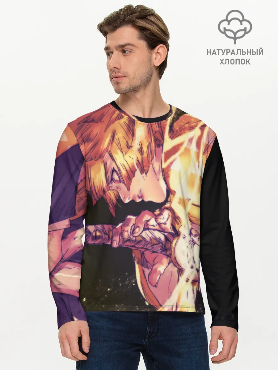 Мужской лонгслив базовый / ЗЕНИЦУ ИЗ КЛИНКА (P007_P004ooo2784313, P004ooo2784313)