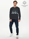Мужской лонгслив базовый / Die together! (P007_P004ooo2786649, P004ooo2786649)