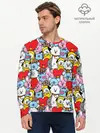 Мужской лонгслив базовый / BT21 / BTS (P007_P004ooo2787045, P004ooo2787045)