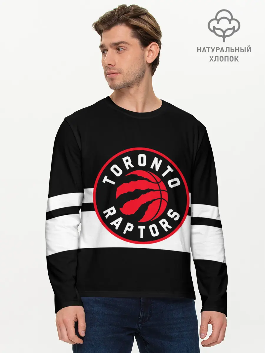 Мужской лонгслив базовый / TORONTO RAPTORS (P007_P004ooo2785989, P004ooo2785989)