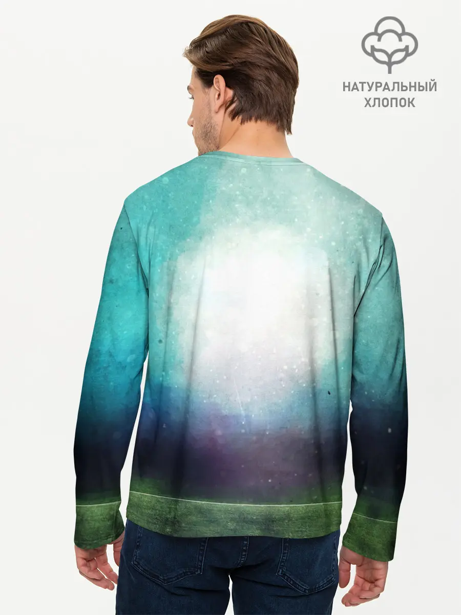 Мужской лонгслив базовый / 10 number (P007_P004ooo2789577, P004ooo2789577)