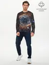 Мужской лонгслив базовый / Формула Вселенной (P007_P004ooo2794975, P004ooo2794975)
