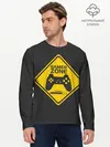 Мужской лонгслив базовый / Gamer zone (P007_P004ooo2795661, P004ooo2795661)