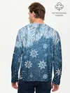 Мужской лонгслив базовый / Снежное Настроенние (P007_P004ooo2795483, P004ooo2795483)