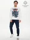 Мужской лонгслив базовый / Робот полицейский (P007_P004ooo2796987, P004ooo2796987)
