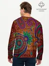 Мужской лонгслив базовый / узоры текстура фон (P007_P004ooo2797645, P004ooo2797645)