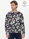 Мужской лонгслив базовый / ЯТО БЕЗДОМНЫЙ БОГ (P007_P004ooo2797809, P004ooo2797809)