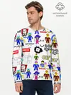 Мужской лонгслив базовый / ROBLOX (P007_P004ooo2799367, P004ooo2799367)